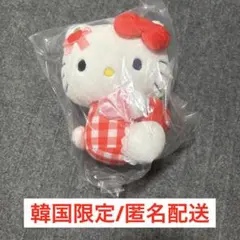 韓国限定 アップルカフェ ハローキティ ぬいぐるみ
