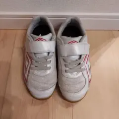 Umbro サッカーシューズ 17cm ホワイト/レッド