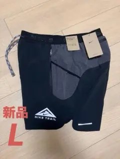 ナイキ トレイル NIKE ランニング ショートパンツ 黒 L 新品未使用