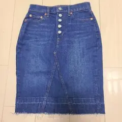 最終値下げ⬇️GAP　ストレッチ入り　デニムスカート　24