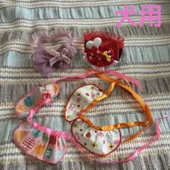 犬用 アクセサリー 4点セット 首飾り チョーカー