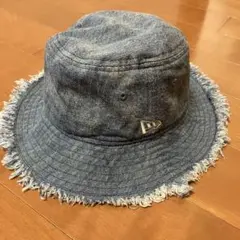 NEW ERA ニューエラ⭐︎カットオフ　デニム　バケットハット　バケハ　M L