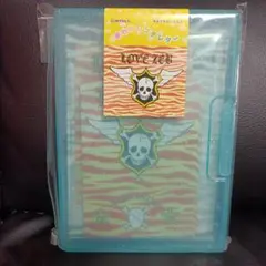 平成レトロ　レターセット　ケース付き　ドクロ　ゼブラ　希少　コレクション