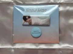 Snow Man 渡辺翔太 缶バッジセット