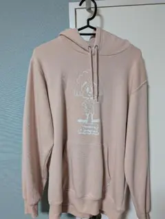 なにわ男子・道枝駿佑くん　GUコラボフード付きパーカー ピンク（Mサイズ）