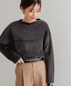 【美品✨】カットジャガードプルオーバー アーバンリサーチドアーズ 長袖