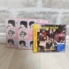 なにわ男子 HARD WORK CD