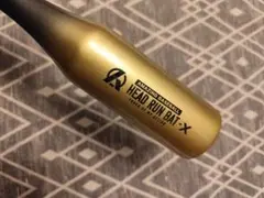 アメイジング　HEAD RUN BAT:X トレーニングバット ゴールド