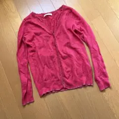 薄手　カーディガン