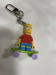 LEGO バート・シンプソン キーホルダー スケートボードのサムネイル