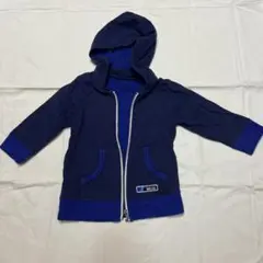 WILSK ネイビー パーカー 110サイズ