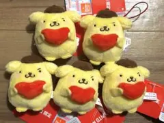 サンリオキャラクターズ 色んな表情マスコット ポムポムプリン タイトー限定　5個