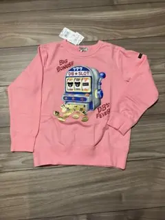 【新品・未使用】ミキハウスダブルビー　薄手トレーナー　120センチ