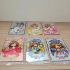 カードキャプターさくら　ウエハースカード6枚セット