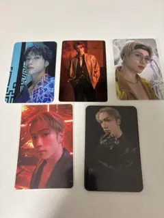 藤原樹　トレカ　5枚セット