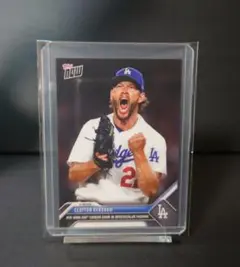 topps now Clayton Kershaw ドジャース 200勝達成