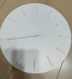 プラスマイナスゼロ　掛け時計　ホワイト