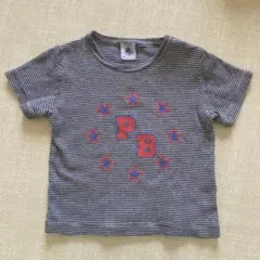 プチバトー　tシャツ ボーダー　80