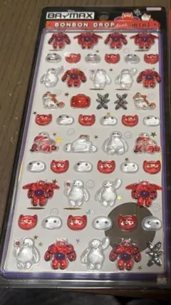 ボンボンドロップシール　ミニ　ベイマックス　ディズニー　正規品