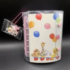 シール帳　完成品　コラージュ　一点物　A7 ボンドロ カミオジャパン 正規品　①