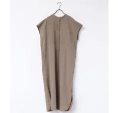 【新品タグ付き】hunch シャツワンピース ベージュ