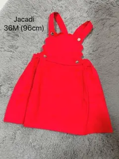 jacadi ジャンパースカート　赤　36M(96cm)のサムネイル