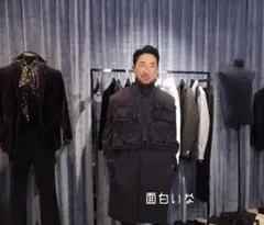 ランバンコレクション パリスシングルトレンチ&フィッシングベスト セット 黒