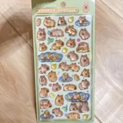 【正規品】ボンボンドロップシール　カピバラ