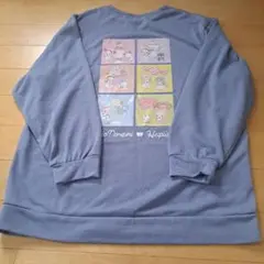 ジャ魔女どれみ×はぴだんぶい バックプリントプルオーバー