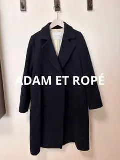 ADAM ET ROPÉ（アダム エ ロペ） ネイビー 2WAYコート