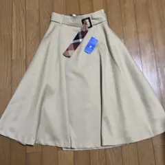 新品タグ付★BLUE LABEL CRESTBRIDGE フレアスカート 36