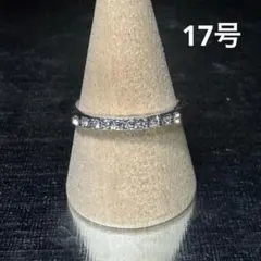 ヴィンテージ ファッションリング シルバー 17号 華奢リング 上品アクセのサムネイル