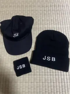 J.S.B. キャップ、ニット帽、リストバンド