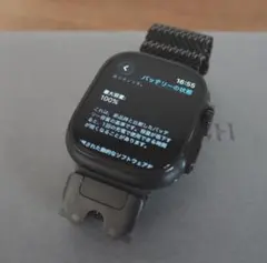 【バッテリー100%】Apple Watch Ultra 3 ブラックチタニウム