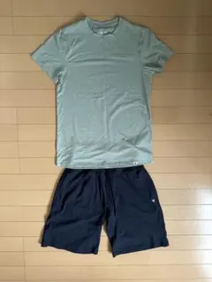 トレーニングウェア 上下セット 半袖 ショートパンツのサムネイル