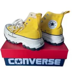 CONVERSE ALL STAR イエロー 厚底 ハイカット