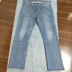 断捨離価格　KURO　クロ　色落ち加工デニムパンツ　DIAMANTE