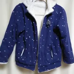 メゾピアノ 星柄フリースジャケット M (150)