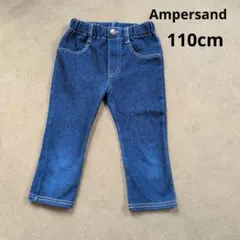 Ampersand　アンパサンド 七分丈デニム風パンツ 　110cmのサムネイル