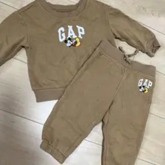 GAP Disney ミッキーマウス トレーナー・パンツセット 12-18ヶ月