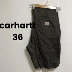 carhartt 36 古着 ストリート カットオフ ペインターショーツ 短パンのサムネイル