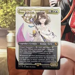 大召喚士、ユウナ FOIL 英語 プロモ Yuna Grand Summoner - メルカリ