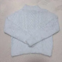 シャギーニット ホワイト Mサイズ Ragout