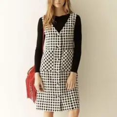 ツイードジャンパースカート