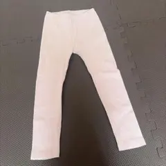 UNIQLO ユニクロ　無地　ピンク　レギンス　110