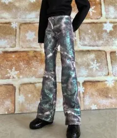 BTSドール服　＊メタリックパンツ＊