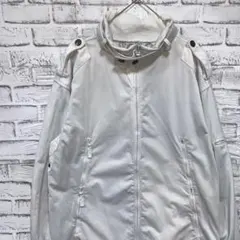 ジャージ　トラックジャケット　オフホワイト　XL 0820