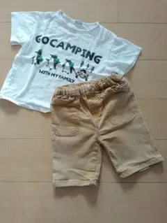ディラッシュ DILASH Tシャツとショートパンツセット売り 120