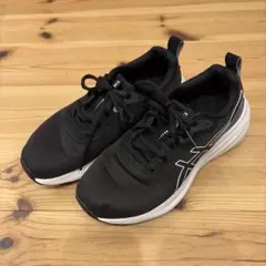 ASICS スニーカー ブラック ホワイト メンズのサムネイル