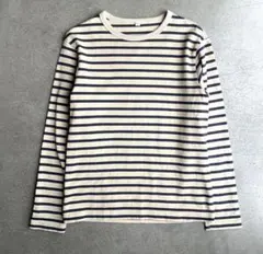 00s old uniqlo レアカラー　短丈ボーダーロンT